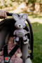 Hrkálka plyš 30 cm záves na postieľku/kočík 0 m+ babyted