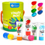Prstové farby 7 x 60 ml Jarmelo