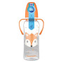 Fľaša úzkohrdlá s úchytmi Cute Animals 250 ml Canpol babies