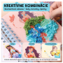 Fashion kreatívna kniha Magic Princesses