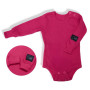 Rastúce body rebrované Hot pink - ružová Esito