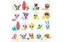Littlest Pet Shop 1 figúrka - 18 druhov