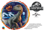 Fóliový balónik Kruh - Jurassic World 18"/45 cm