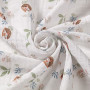 Mušelínové plienky Super Soft ružové 3 ks 70x70 cm BabyOno