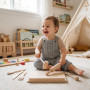 Drevená kuchynská sada pre malých šéfkuchárov Baby Mix