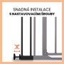 Zábrana Open N Stop 2 rozšírenie o 9 cm Hauck