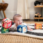 Hračka textilné kocky abeceda Alpha Stacks™ 4 ks 3 m+ Baby Einstein