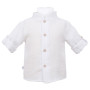 Detská mušelínová košeľa ceremony biela Eevi