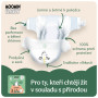 Jednorazové eko plienky 3 Midi 5–8 kg (144 ks), mesačné balenie eko plienok Moomin Baby
