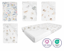 Bavlnená prestieradlo s gumou Print 60 x 120 cm Babymatex
