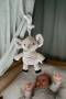 Naťahovací hrací strojček plyš 30 cm záves na postieľku/kočík Babyted