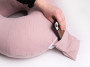 Mušelínový polohovací vankúš MiniRelax 140 cm Babymatex