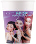 Tégliky papierové EKO "K-Pop: Lovkyňa démonov" 200 ml 8 ks