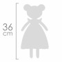 Plyšová bábika Niza 20046 DeCuevas 36 cm s kolískou DeCuevas