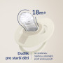 Cumlík svietiaci silikónový dynamický Prime 6-18 m 2 ks Ivory/Blush Lovi