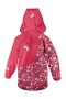 Softshellová bunda detská Lienky červená Wamu
