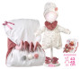 Obleček pre bábiku New Born veľkosti 40-42 cm a podložka so špirálou Llorens