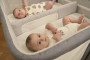 Postieľka Next2Me Twins pre dvojčatá - Magnet Grey Chicco
