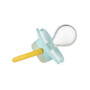 Cumlík silikónový čerešnička Exotic animals 18 m+ 1 ks Canpol babies