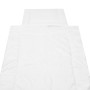 Luxusné výplne z mikrovlákna vankúš a perinka 100 x 135 cm biela New Baby