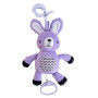 Naťahovací hrací strojček plyš 30 cm záves na postieľku/kočík Babyted
