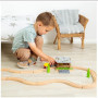 Stodola na koľajniciach Bigjigs Rail