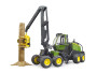 Bruder harvestor John Deere 49 cm na voľný chod s doplnkami