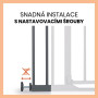 Zábrana Open N Stop 2 rozšírenie o 9 cm Hauck