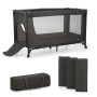 Postieľka cestovná Joy Kinderkraft Light grey