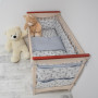 Mantinel do postieľky Teddy bears 28 x 180 cm Esito