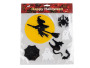 Gélové samolepky Halloween / čarodejnice