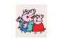 Okenné samolepky a omaľovánky Peppa Pig s farbami