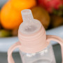 Detská fľaša so silikónovým náustkom 150 ml Bibs