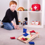 Hra hádzanie vankúšiky Bigjigs Toys
