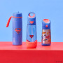 Fľaša na pitie so slamkou 600 ml Superman B.Box