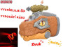 Dinoworld dinosaurus hlava 17 cm na batérie chrliaci paru so svetlom a zvukom