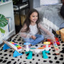 Hračka drevená hudobná gitara Together in Tune Guitar™ Connected Magic Touch Baby Einstein