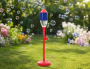 Bublifukovač lúč 132 cm na batérie so svetlom a náplňou 350 ml