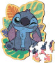 Drevené Puzzle 50 dielikov Lilo&Stitch