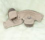 Capáčky Teddy fleece double Brown hnedá Esito