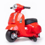 Detská elektrická motorka Vespa červená Baby Mix