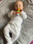 2-dielna dojčenská súprava New Baby Stripes biela