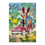 Puzzle Krtko sa Raduje 2x48 dielikov
