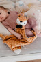 Zaspávač babyted hryzátko, hrkálka plyš 25x25 cm 0 m+