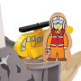 Tunel s majákom a heliportom Bigjigs Rail