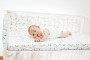 Bavlnená prestieradlo s gumou Print 60 x 120 cm Babymatex