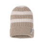 Čiapka Stripe Merino Beige Lodger