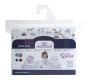 Mušelínové prestieradlo Dizajn s gumou 60 x 120 cm BabyMatex