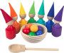 Dúhové bábiky s loptičkami 7 farieb 2Kids Toys