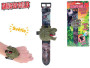 Dinoworld projektor/hodinky 22,5 cm na batérie